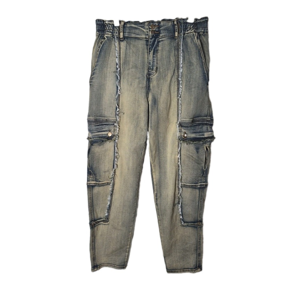 Oli And Hali- OH Women's Jeans Mineral Wash Grunge Size Large